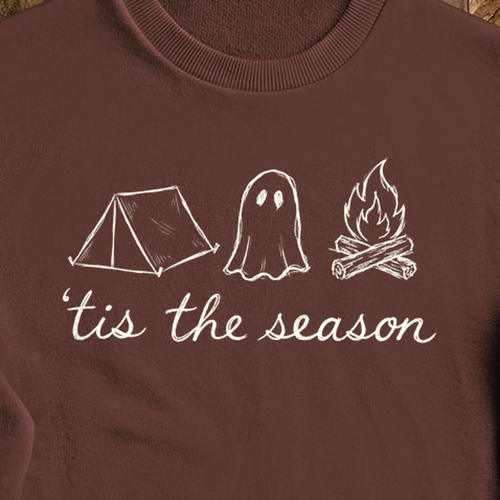 Tis the Season for Camping Crewneck Sweatshirt