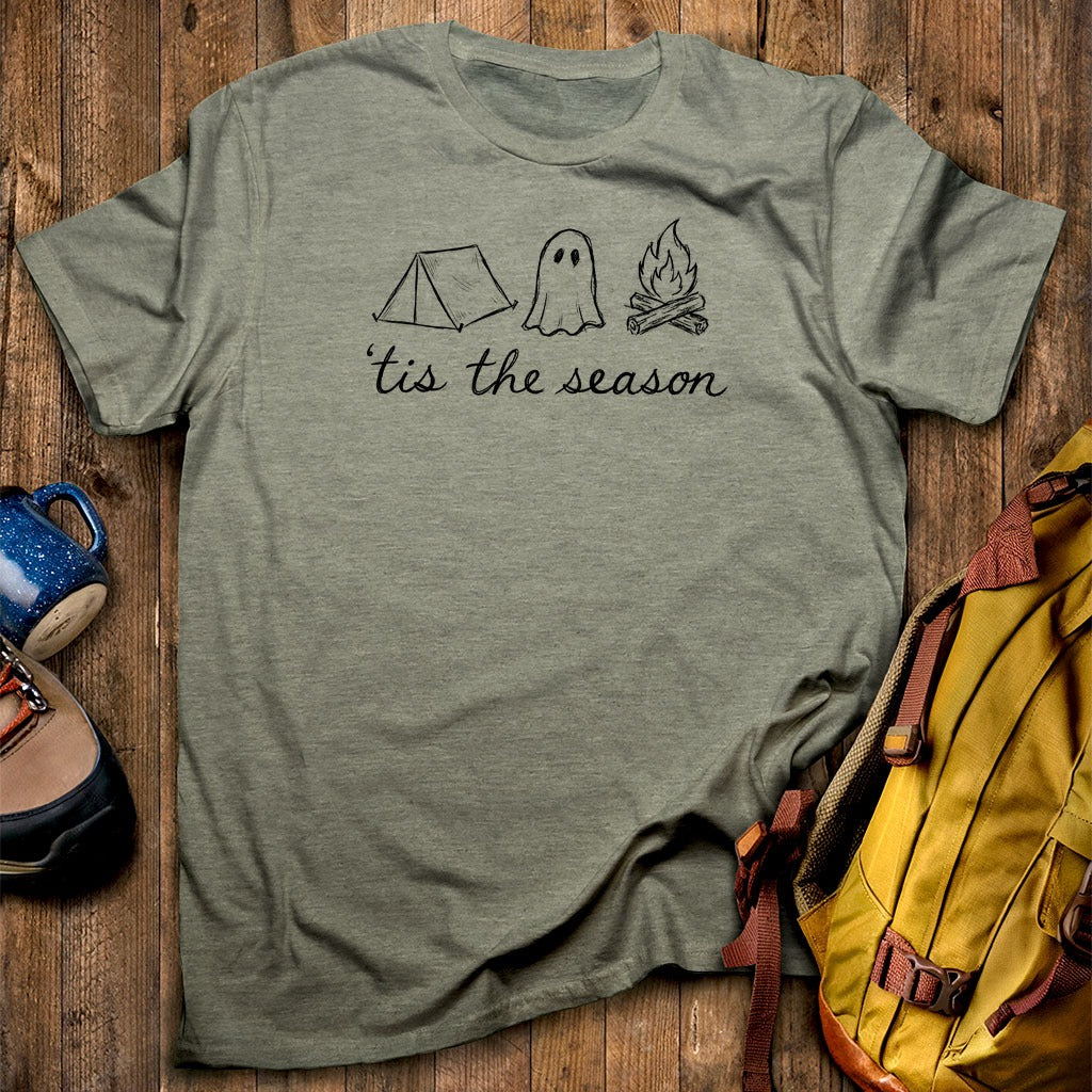 Tis the Season for Camping T-Shirt