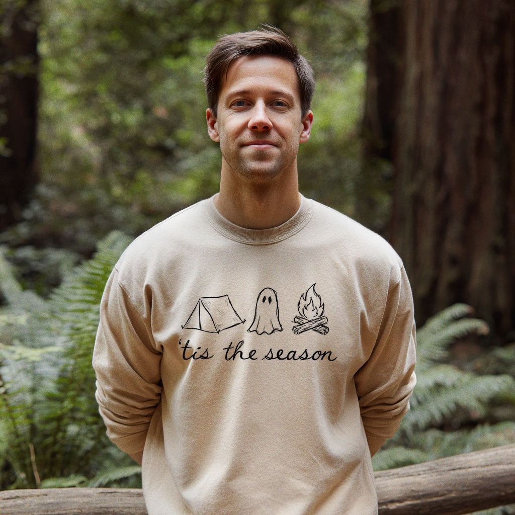 Tis the Season for Camping Crewneck Sweatshirt