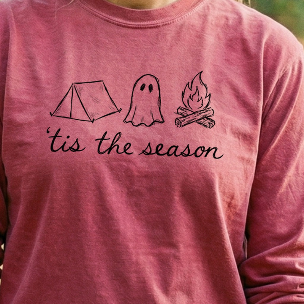 Tis the Season for Camping Premium Long Sleeve