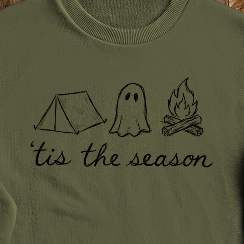 Tis the Season for Camping Crewneck Sweatshirt