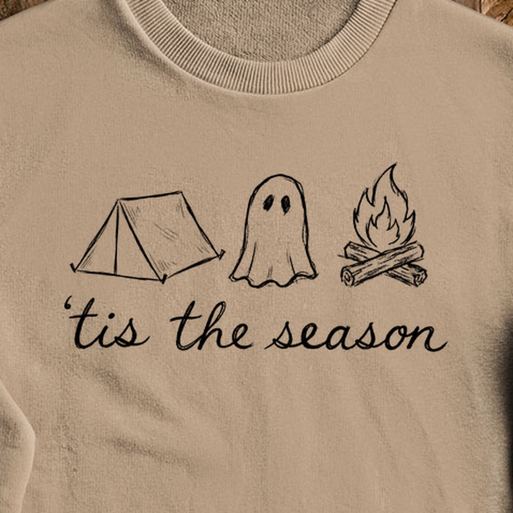 Tis the Season for Camping Crewneck Sweatshirt