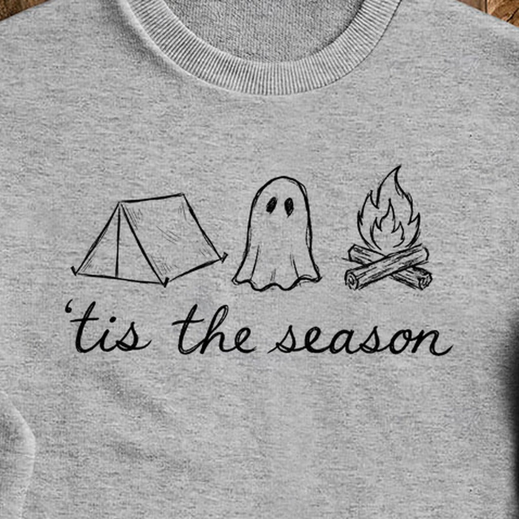 Tis the Season for Camping Crewneck Sweatshirt