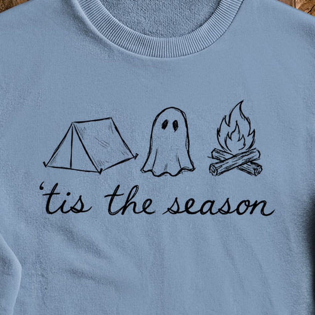 Tis the Season for Camping Crewneck Sweatshirt