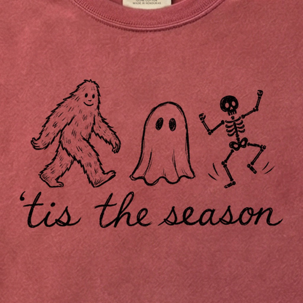 Tis the Season for Halloween Cotton T-Shirt