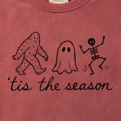 Tis the Season for Halloween Cotton T-Shirt