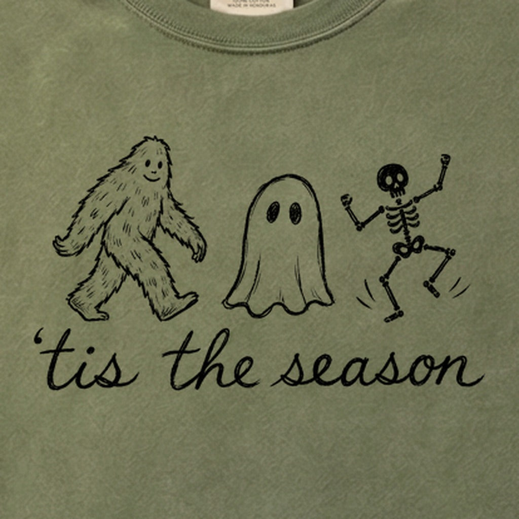 Tis the Season for Halloween Cotton T-Shirt