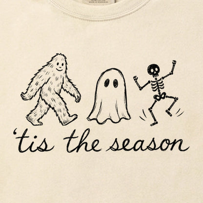 Tis the Season for Halloween Cotton T-Shirt