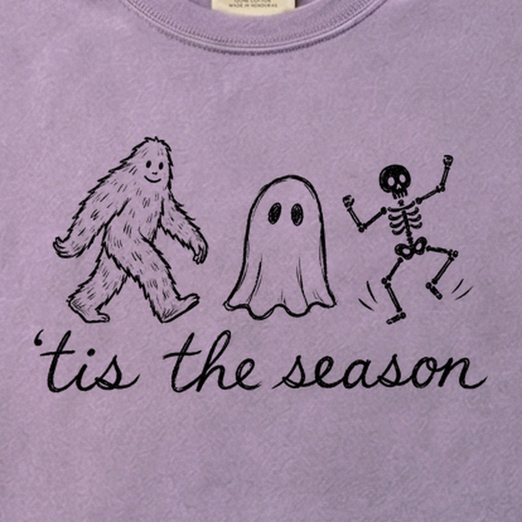 Tis the Season for Halloween Cotton T-Shirt