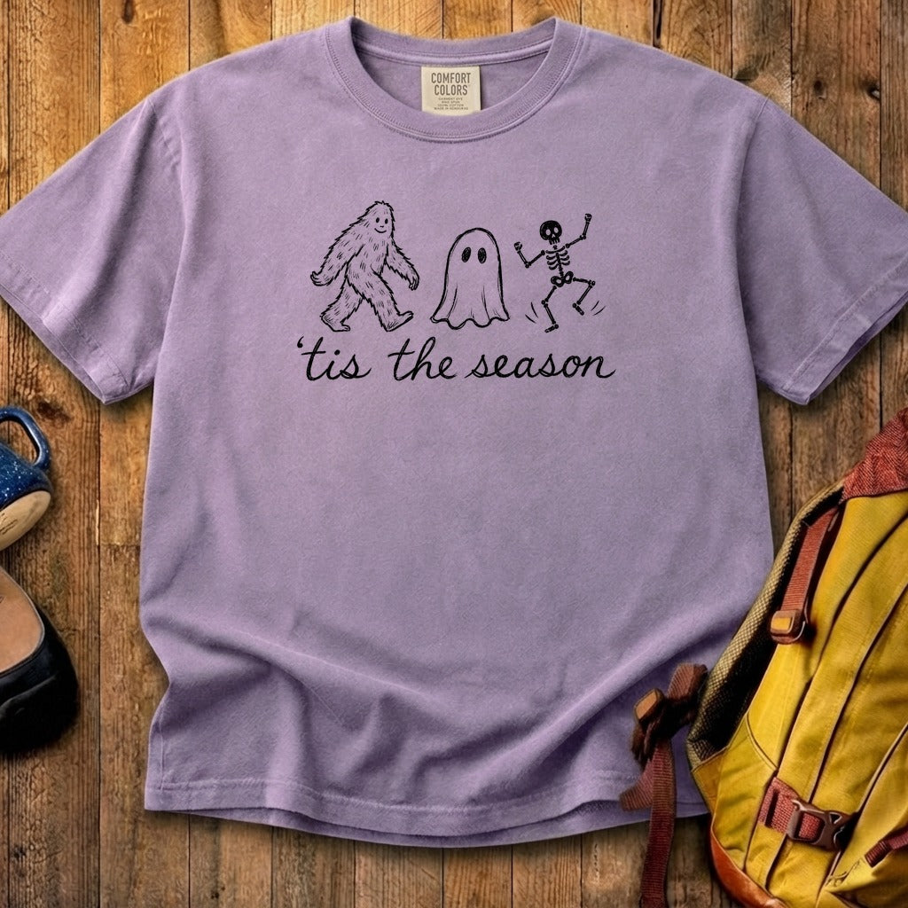 Tis the Season for Halloween Cotton T-Shirt