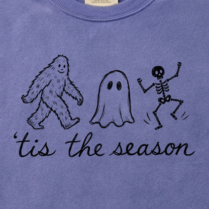 Tis the Season for Halloween Cotton T-Shirt
