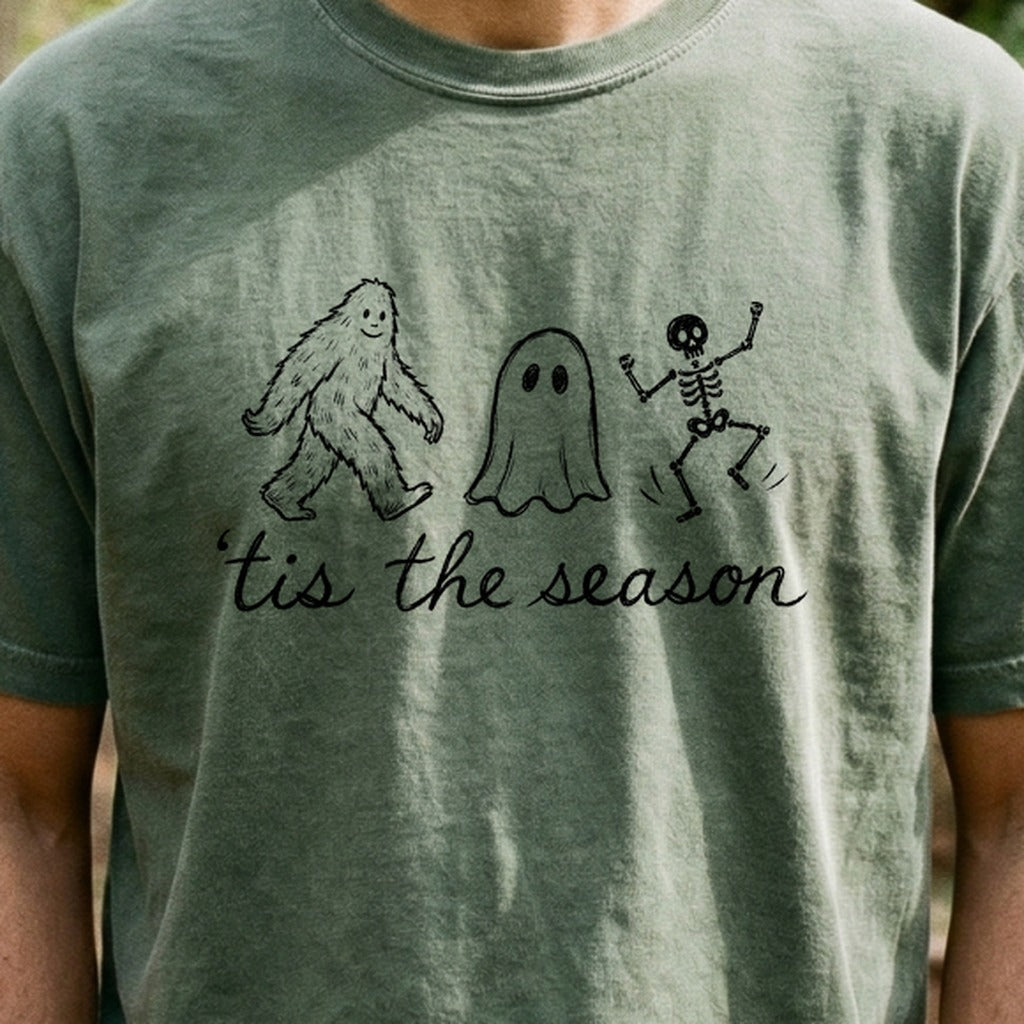 Tis the Season for Halloween Cotton T-Shirt