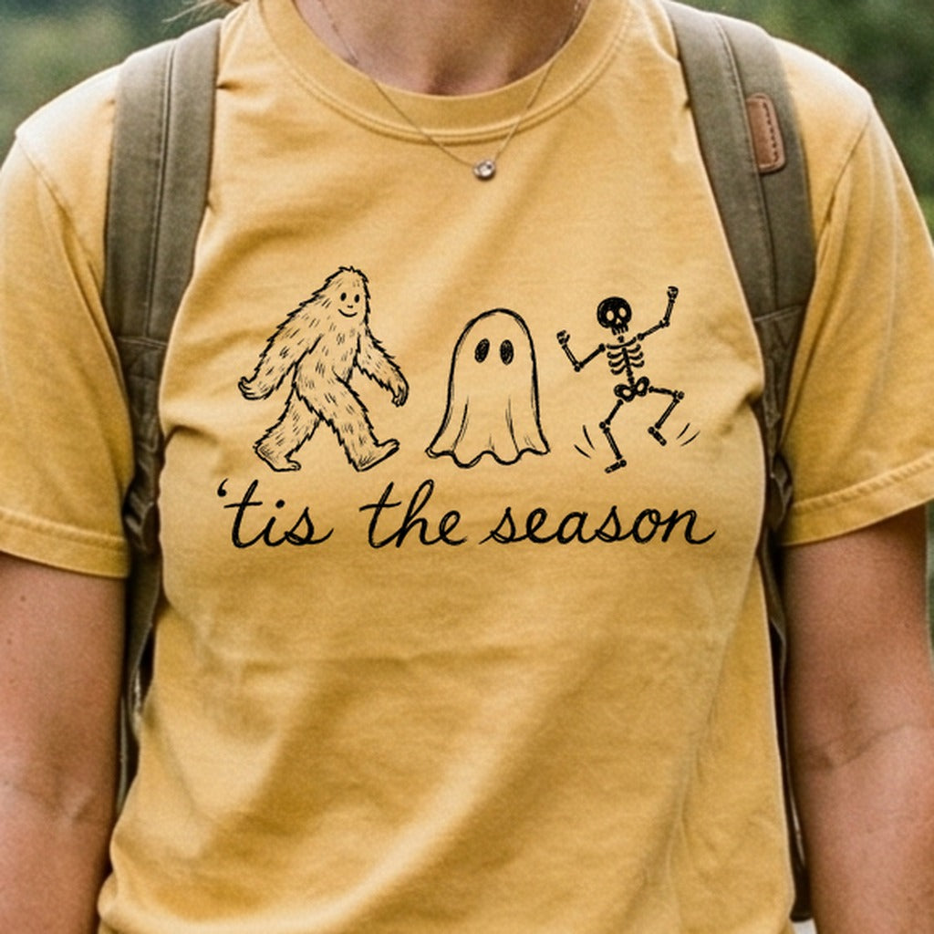 Tis the Season for Halloween Cotton T-Shirt