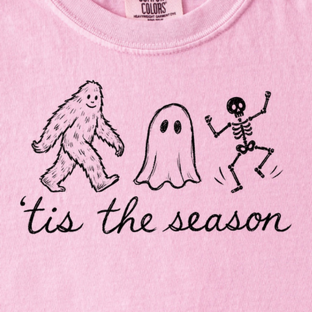 Tis the Season for Halloween Kids Cotton T-Shirt