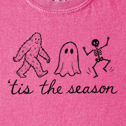 Tis the Season for Halloween Kids Cotton T-Shirt