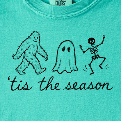 Tis the Season for Halloween Kids Cotton T-Shirt
