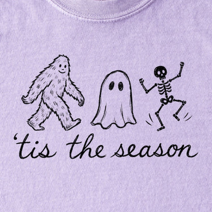 Tis the Season for Halloween Kids Cotton T-Shirt