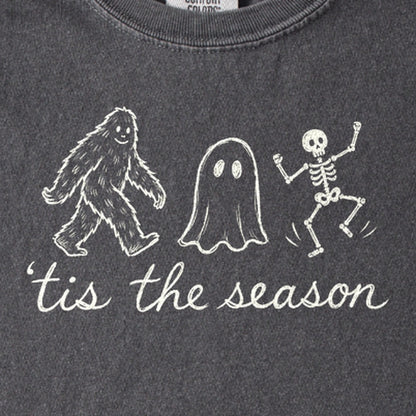Tis the Season for Halloween Kids Cotton T-Shirt