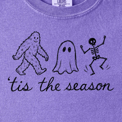 Tis the Season for Halloween Kids Cotton T-Shirt