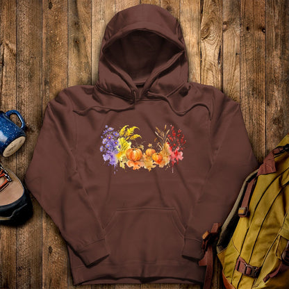 Watercolor Pumpkin Patch Hoodie