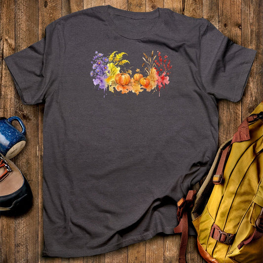 Watercolor Pumpkin Patch T-Shirt