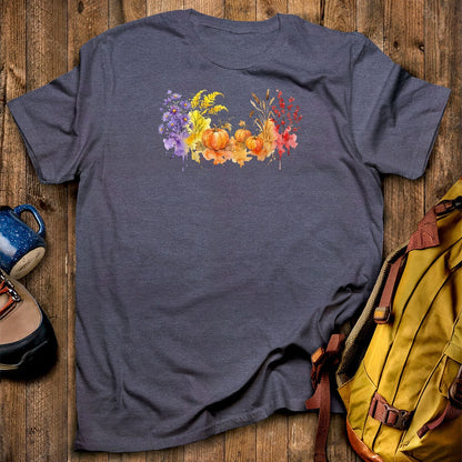 Watercolor Pumpkin Patch T-Shirt