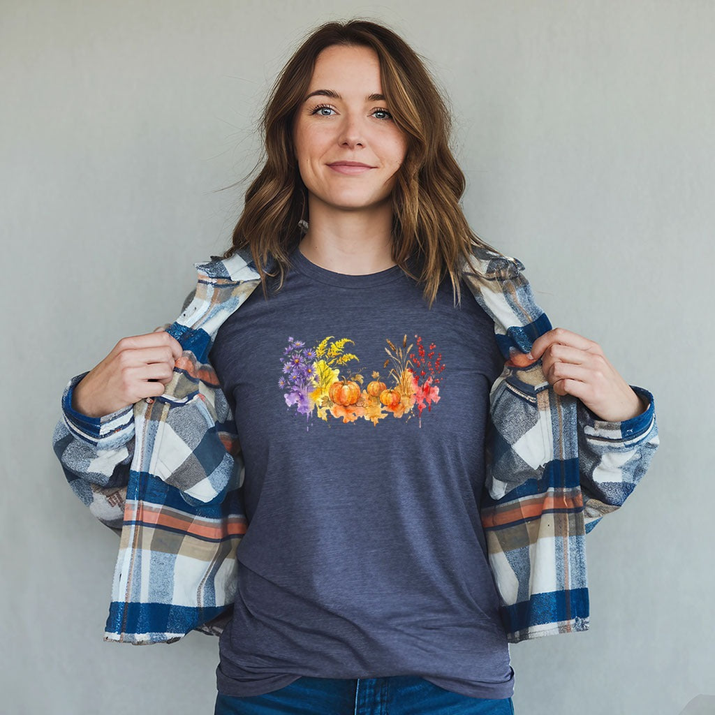 Watercolor Pumpkin Patch T-Shirt
