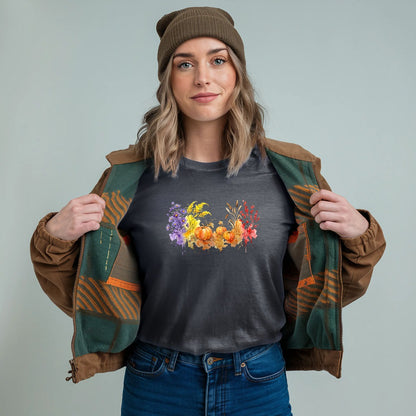 Watercolor Pumpkin Patch T-Shirt