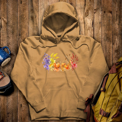 Watercolor Pumpkin Patch Hoodie