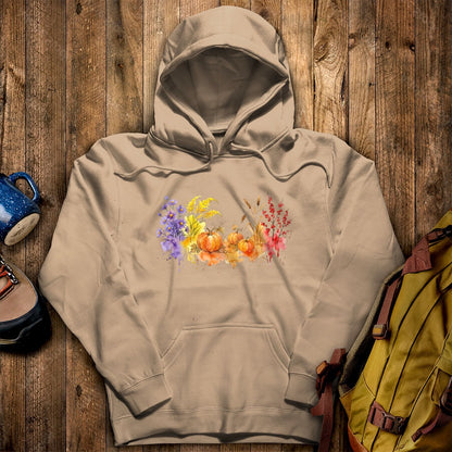 Watercolor Pumpkin Patch Hoodie
