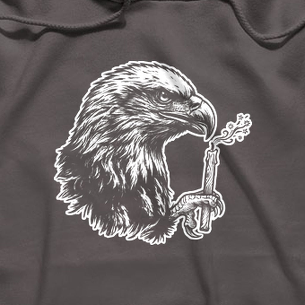 Happy Birthday America Eagle Blowing Out a Candle Hoodie