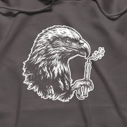 Happy Birthday America Eagle Blowing Out a Candle Hoodie