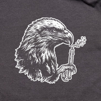 Happy Birthday America Eagle Blowing Out a Candle T-Shirt