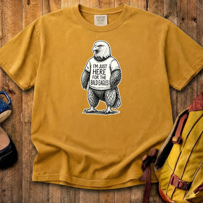 I'm Just Here for the Eagles Cotton T-Shirt