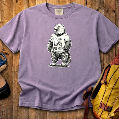 I'm Just Here for the Eagles Cotton T-Shirt
