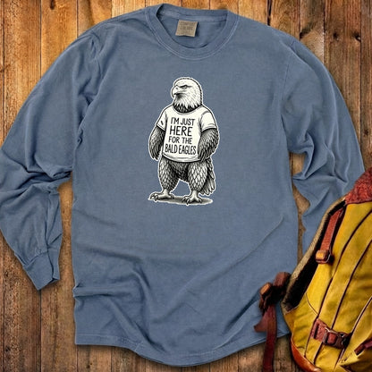 I'm Just Here for the Eagles Premium Long Sleeve
