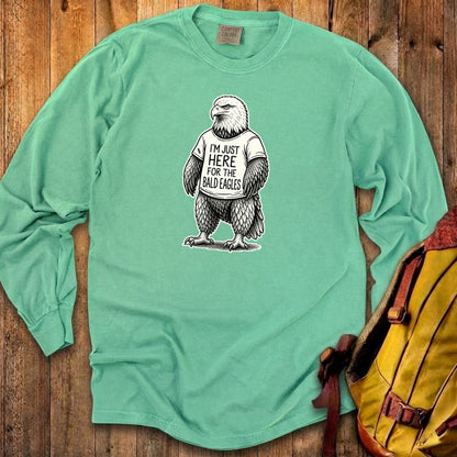 I'm Just Here for the Eagles Premium Long Sleeve