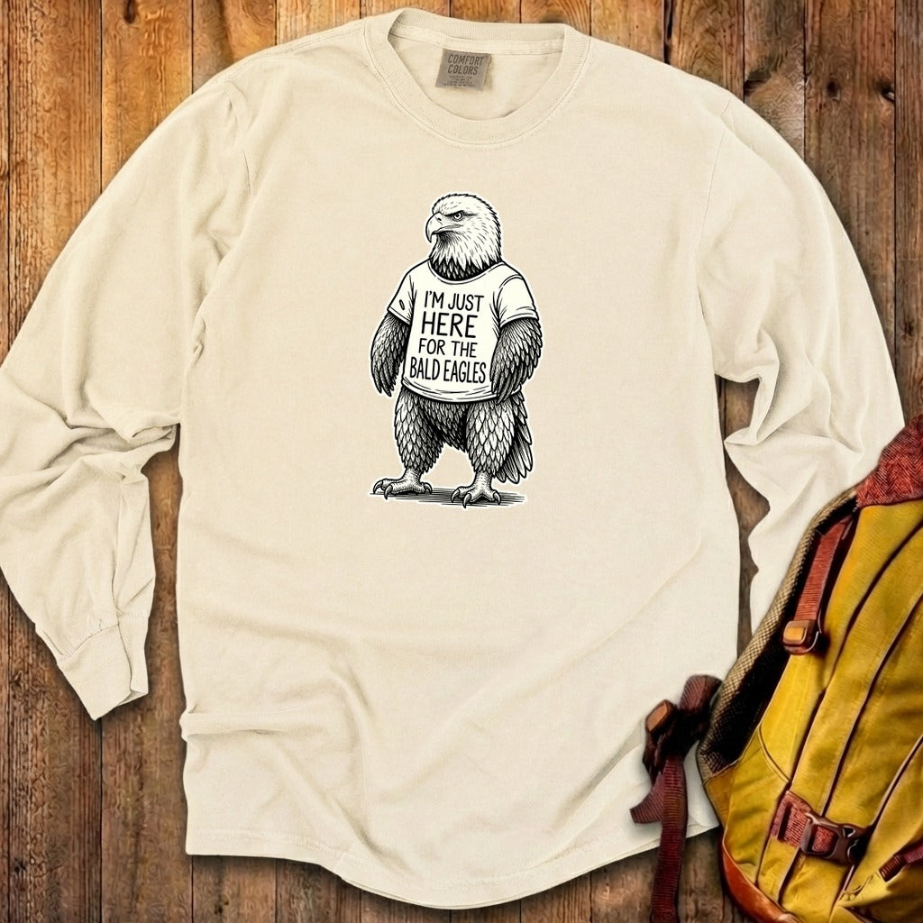 I'm Just Here for the Eagles Premium Long Sleeve
