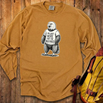 I'm Just Here for the Eagles Premium Long Sleeve