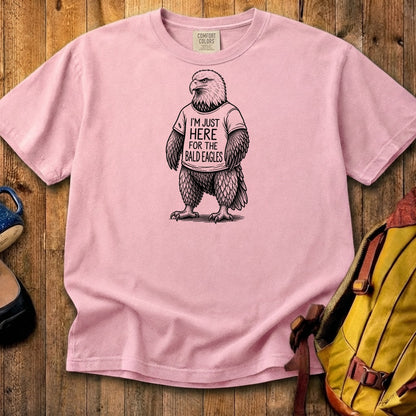 I'm Just Here for the Eagles Cotton T-Shirt