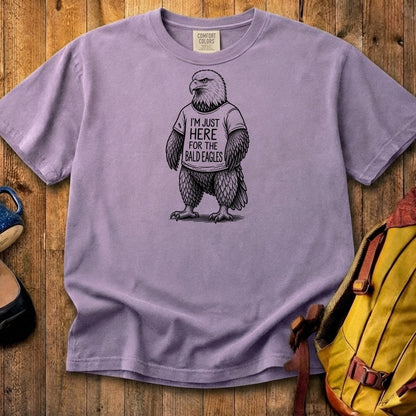 I'm Just Here for the Eagles Cotton T-Shirt