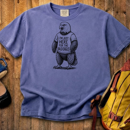 I'm Just Here for the Eagles Cotton T-Shirt