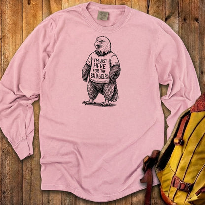 I'm Just Here for the Eagles Premium Long Sleeve