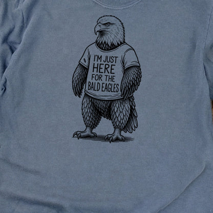 I'm Just Here for the Eagles Premium Long Sleeve