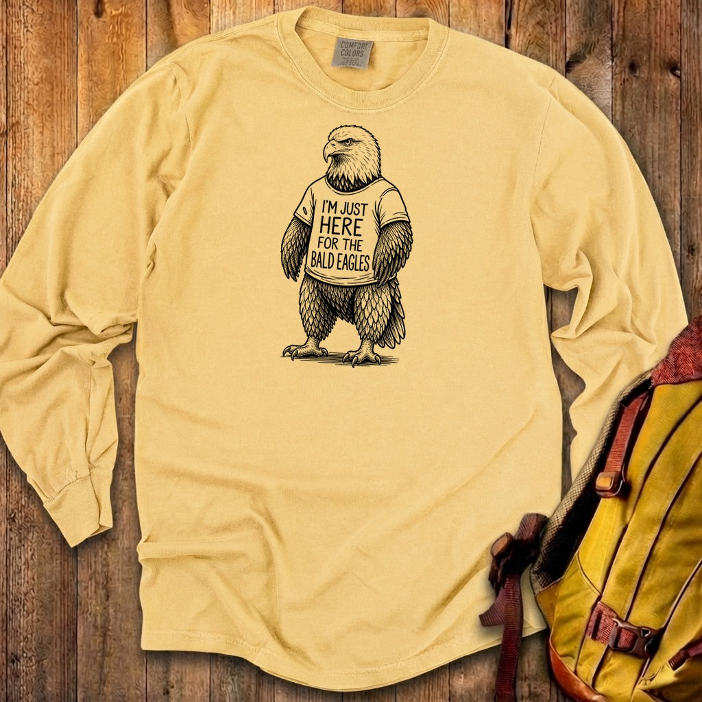 I'm Just Here for the Eagles Premium Long Sleeve
