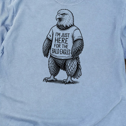 I'm Just Here for the Eagles Premium Long Sleeve