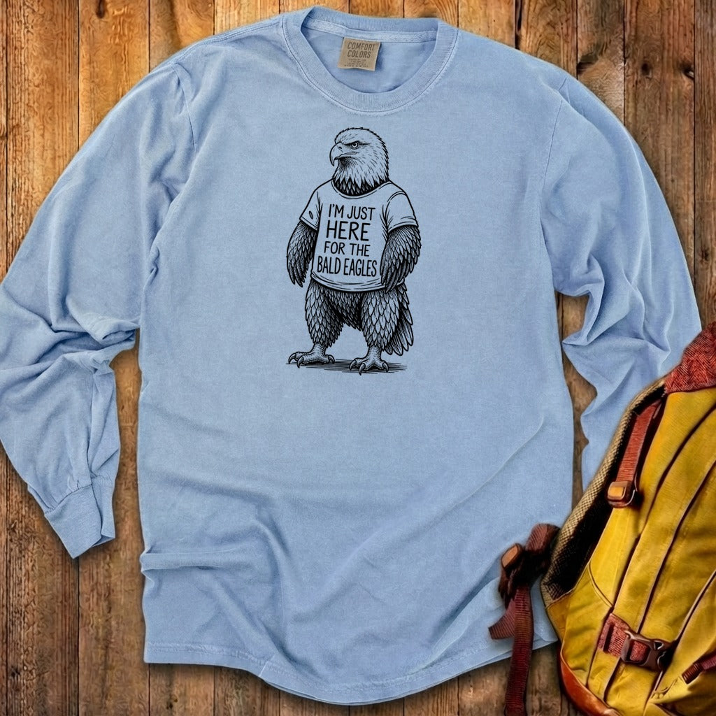 I'm Just Here for the Eagles Premium Long Sleeve