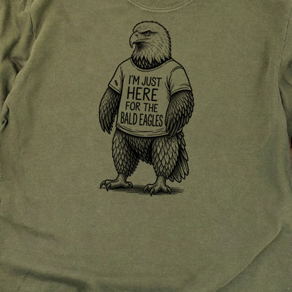I'm Just Here for the Eagles Premium Long Sleeve