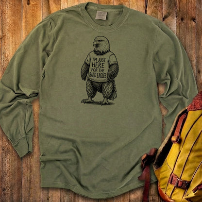 I'm Just Here for the Eagles Premium Long Sleeve