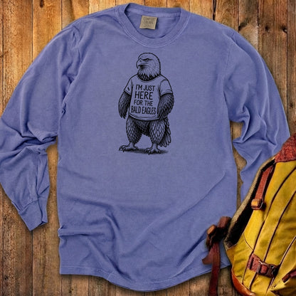 I'm Just Here for the Eagles Premium Long Sleeve